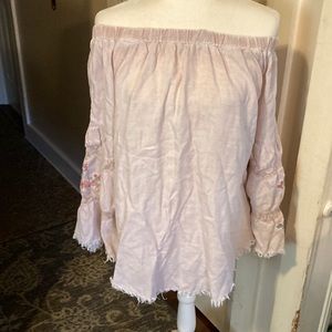 Standard Grace dusty rose pink top size S